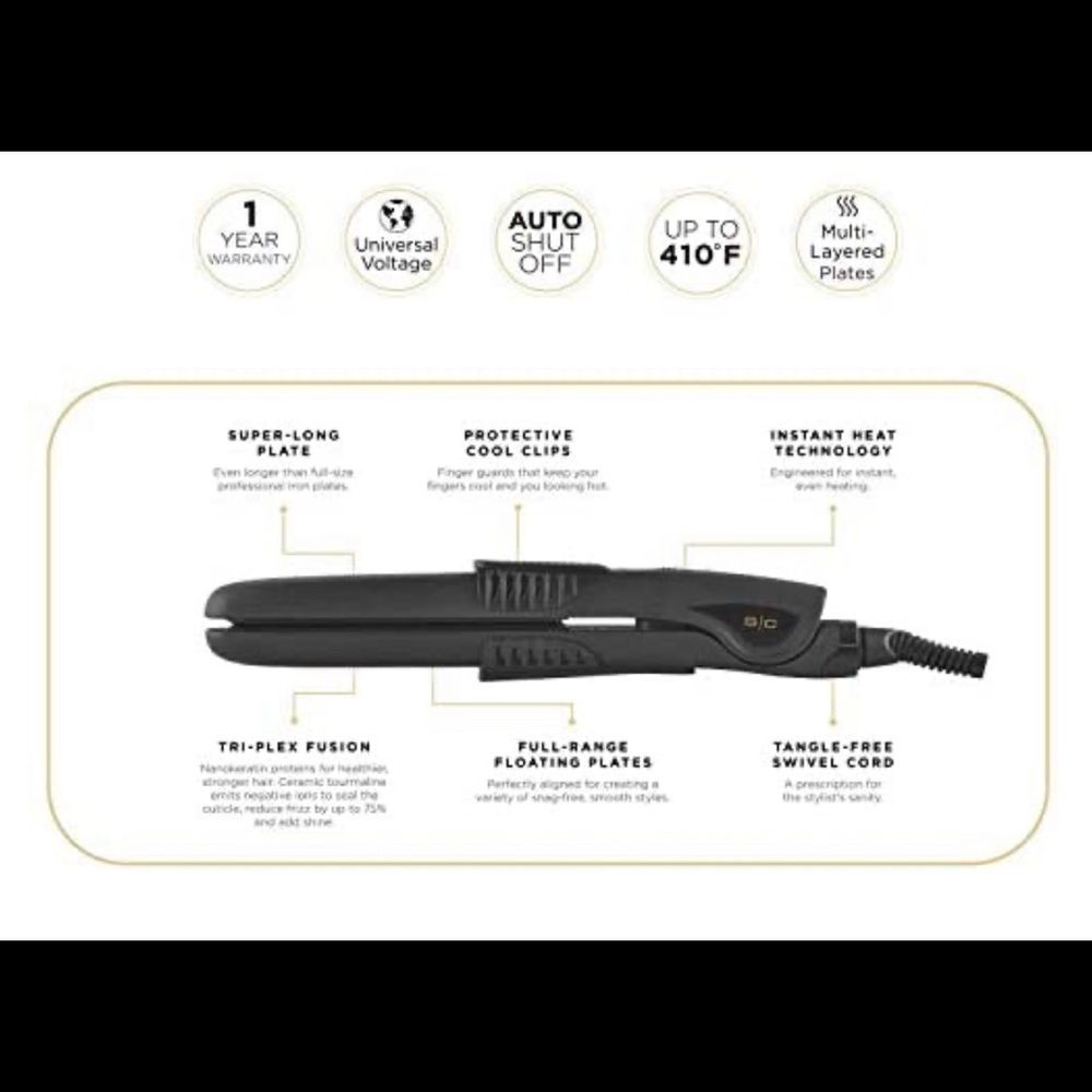 Stylecraft Shmedium styling iron. Never opened. - Picture 4 of 4